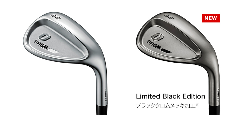 数量限定】【PRGR IRONs】【Limited Black Edition】0 ウェッジ〔2025