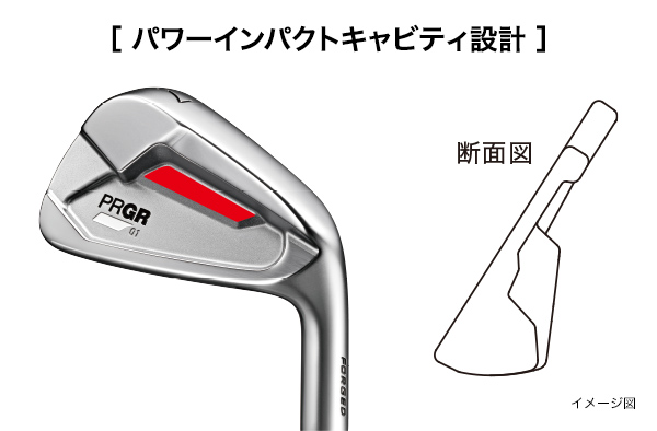 PRGR IRONs】01 アイアン〔#6-PW 5本セット スチール〕〔2023年モデル〕