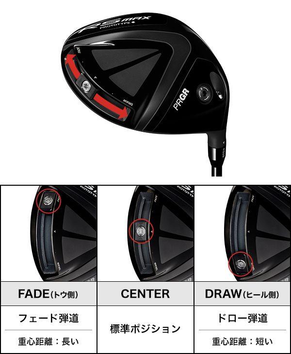 PRGR RS MAX PROTOTYPE ワンクローバー」2025限定新発売 カスタム専用モデル】RS MAX PROTOTYPE ワンクローバー