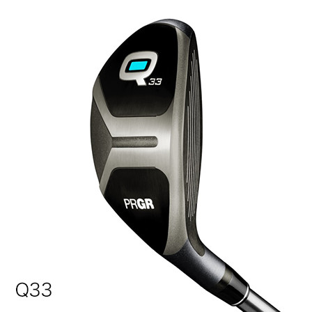 PRGR Q33 レフティ (ヘッドカバー有) Q33（2018年モデル）専用ヘッドカバー ※レフティモデル